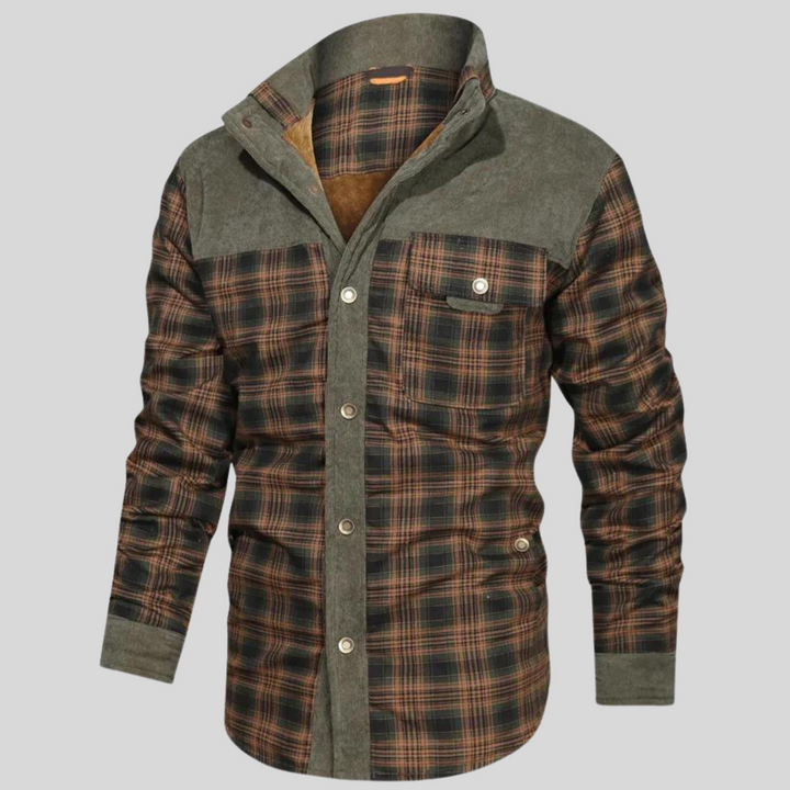 Made Gents | Checked Padded Jacket