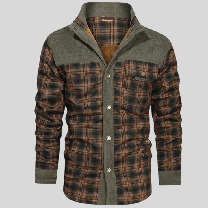 Made Gents | Checked Padded Jacket