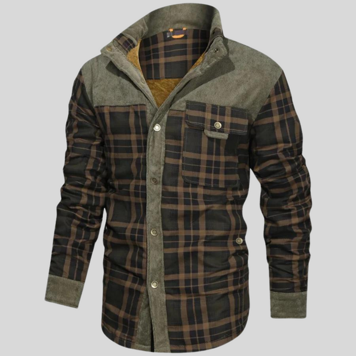 Made Gents | Checked Padded Jacket