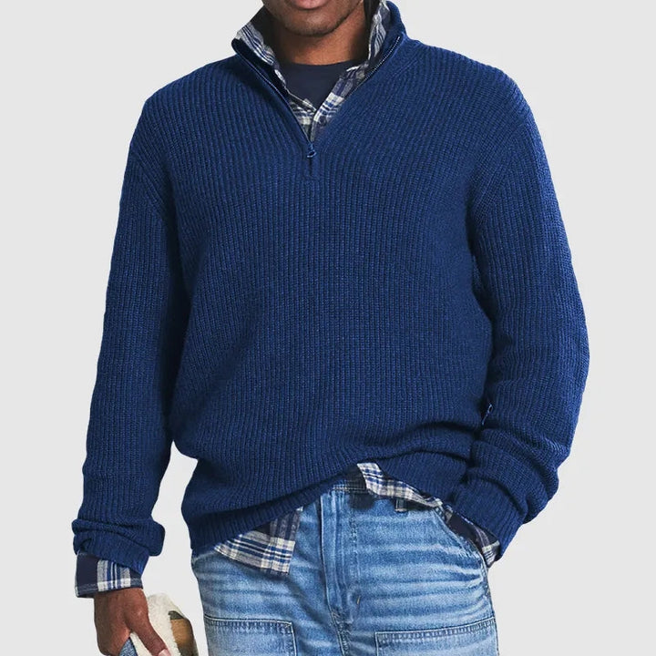 Made Gents | Half Zip Sweater