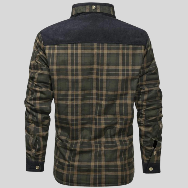 Made Gents | Checked Padded Jacket