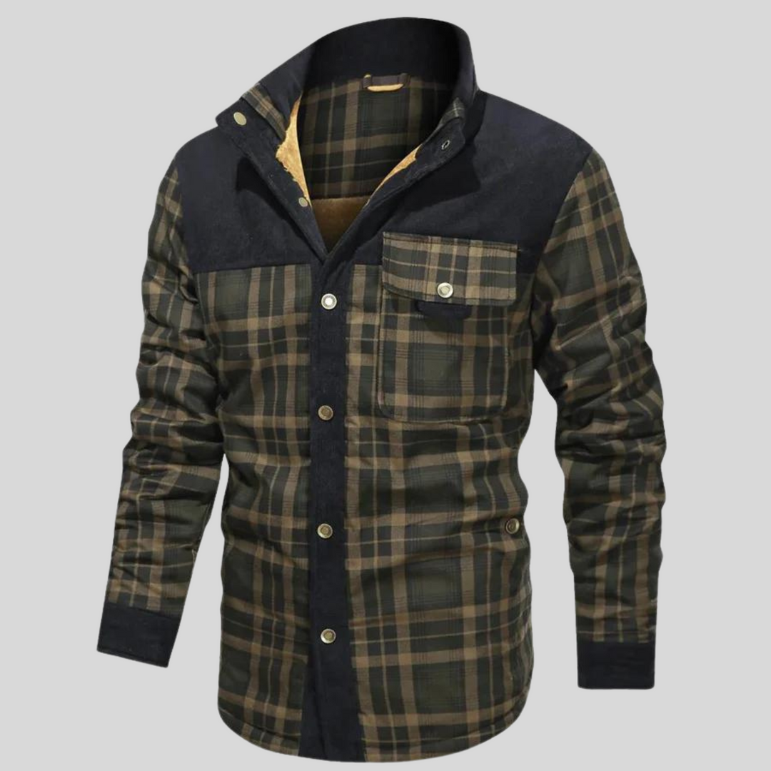 Made Gents | Checked Padded Jacket