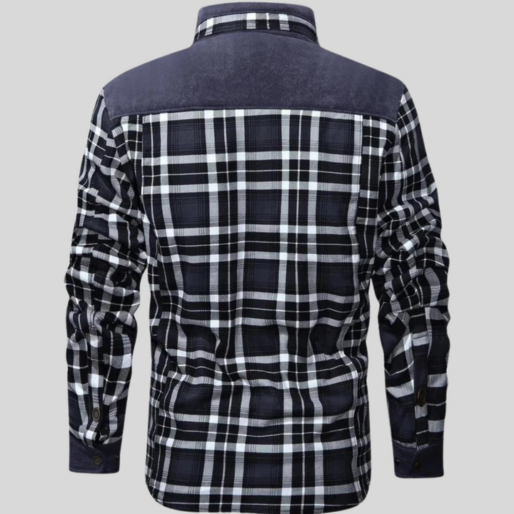 Made Gents | Checked Padded Jacket