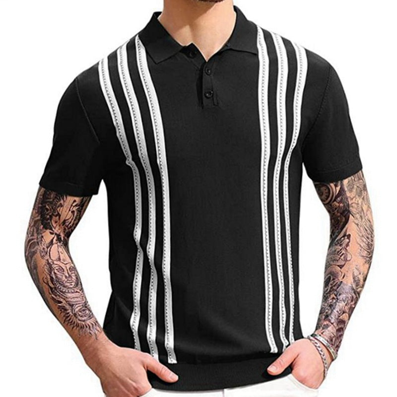 Made Gents | Striped Casual Polo