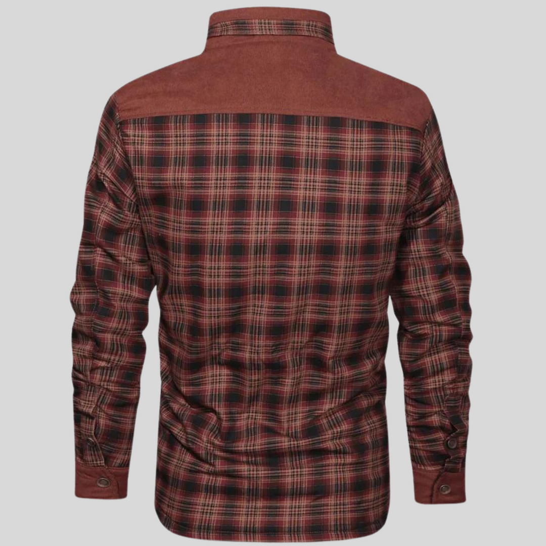 Made Gents | Checked Padded Jacket