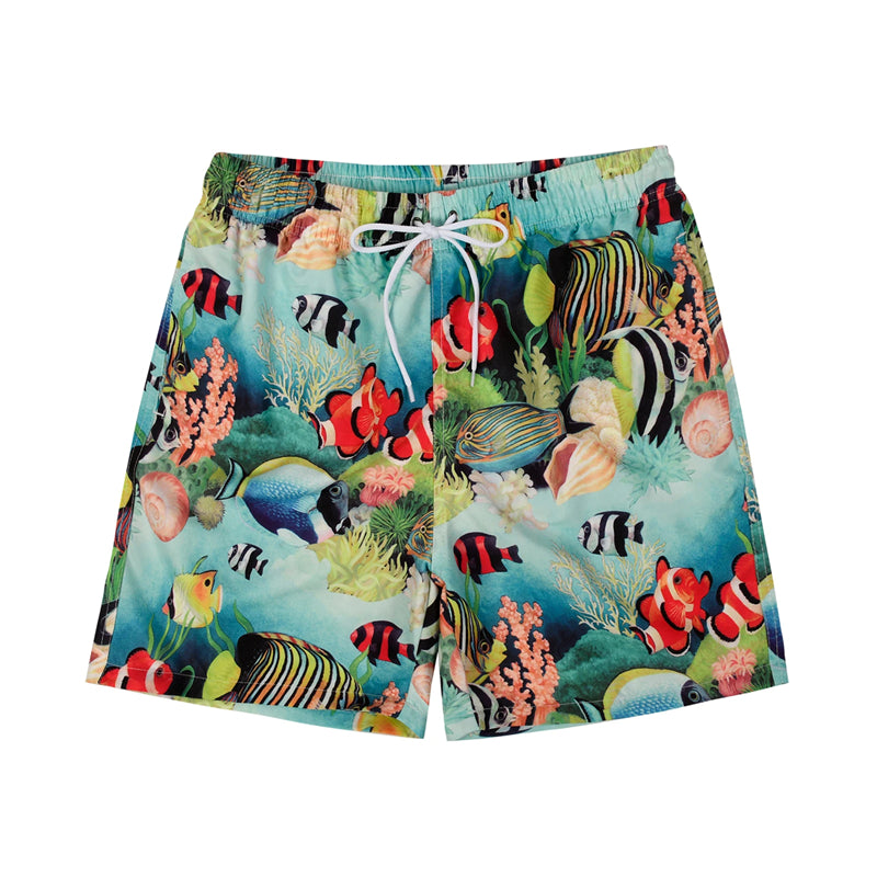 Made Gents | Print Swim Trunks