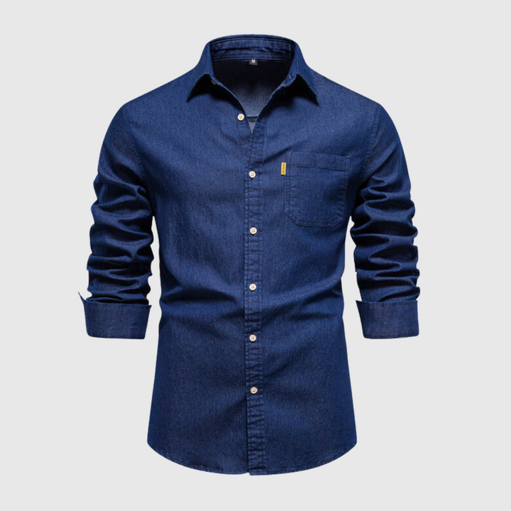 Made Gents | Michael's Modern Denim Shirt