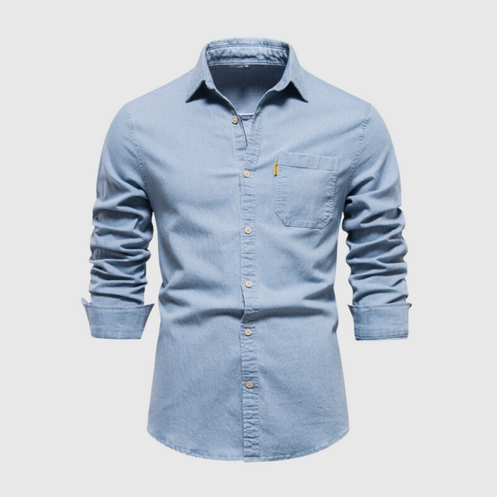 Made Gents | Michael's Modern Denim Shirt