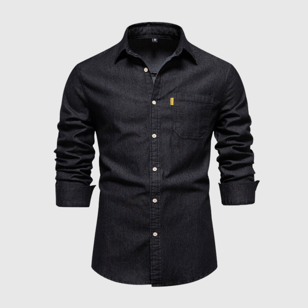 Made Gents | Michael's Modern Denim Shirt