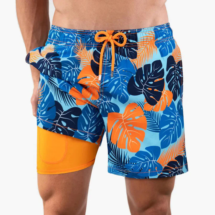 Made Gents | Tropical Swim Trunks