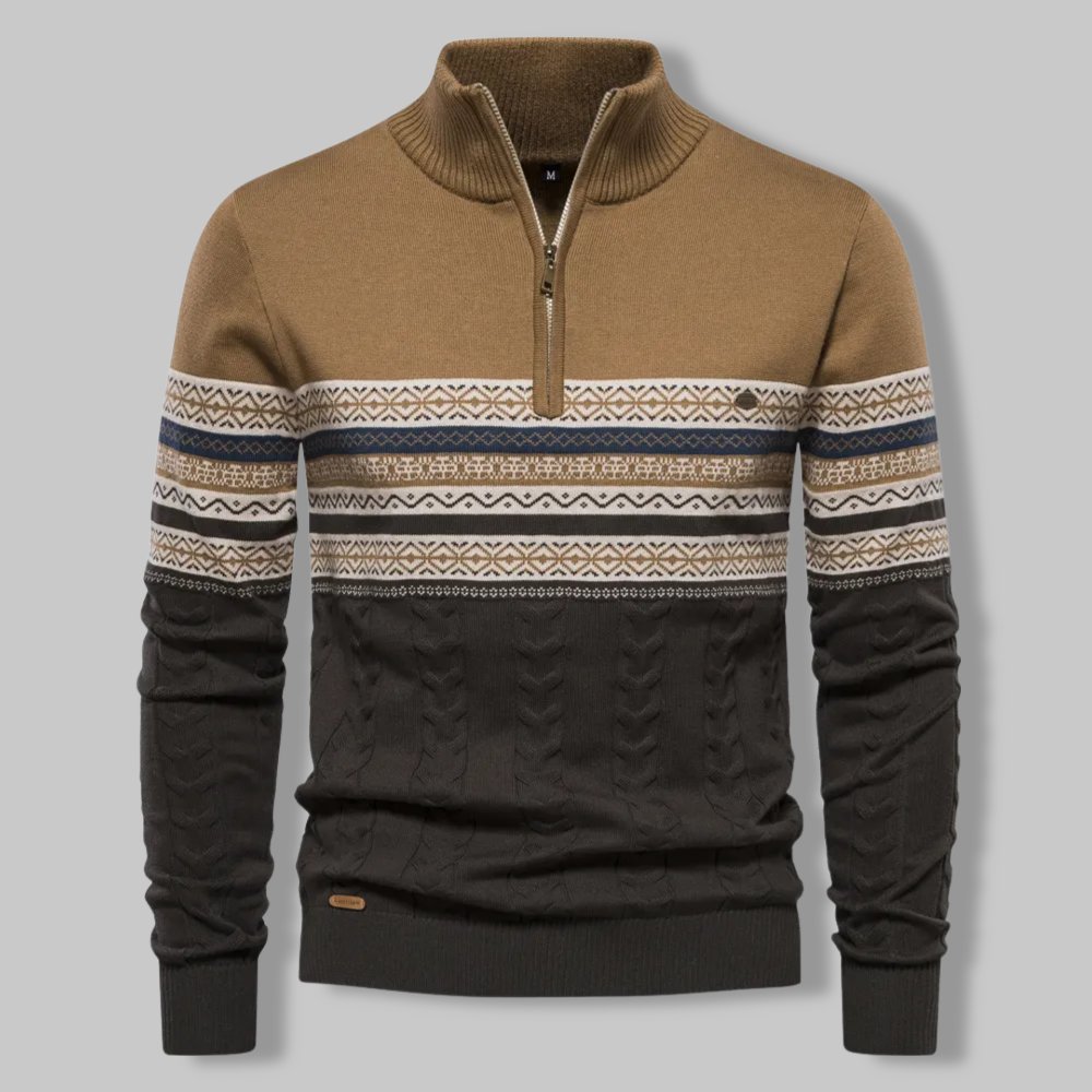 Made Gents | Alpina Zip Sweater