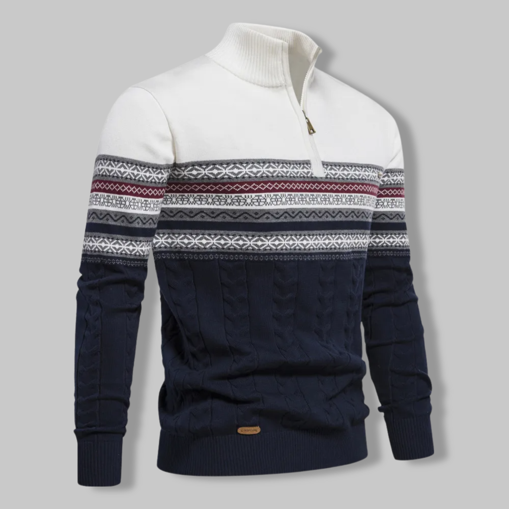 Made Gents | Alpina Zip Sweater