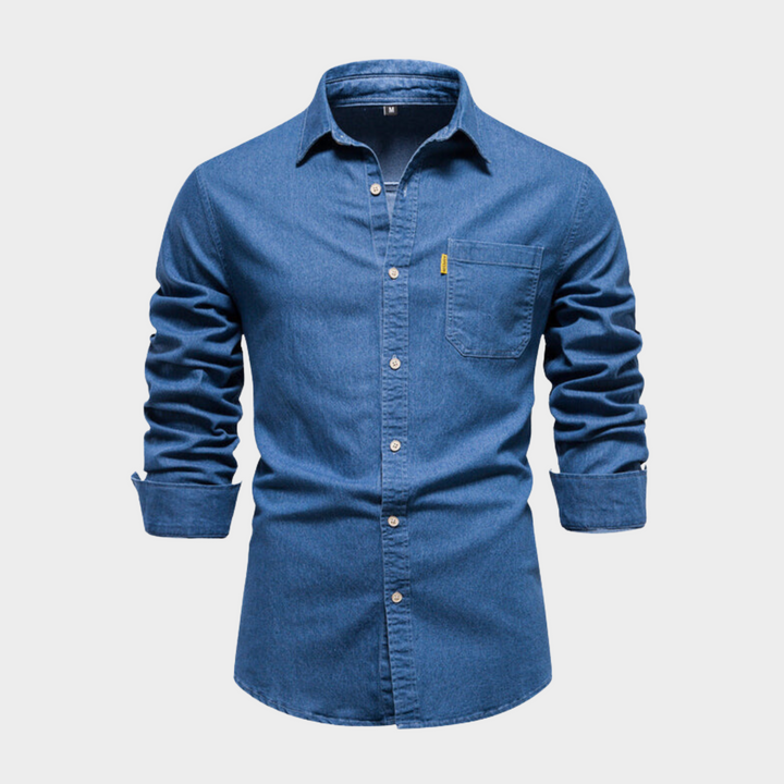 Made Gents | Michael's Modern Denim Shirt