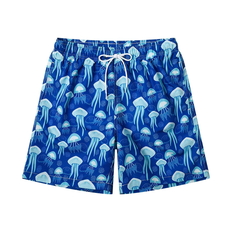 Made Gents | Print Swim Trunks