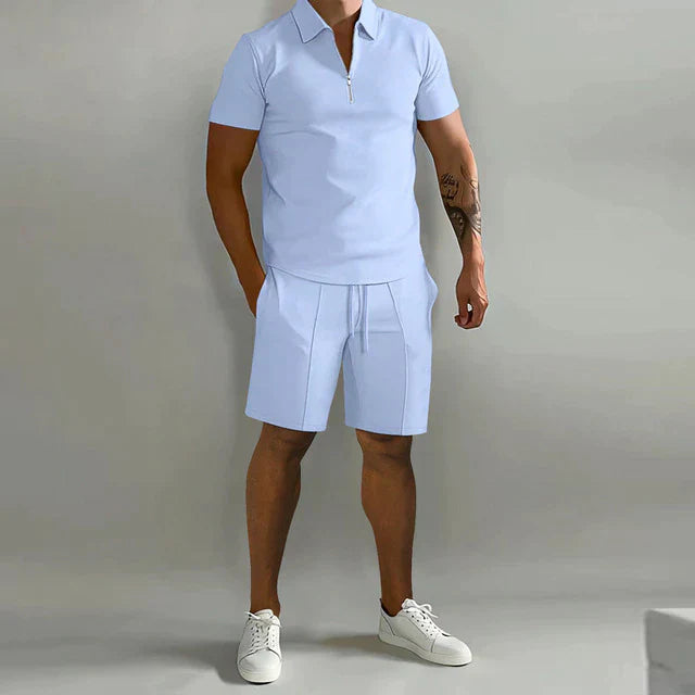 Made Gents | Luxe Polo & Short Somerset