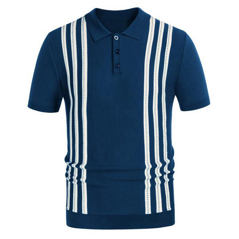 Made Gents | Striped Casual Polo